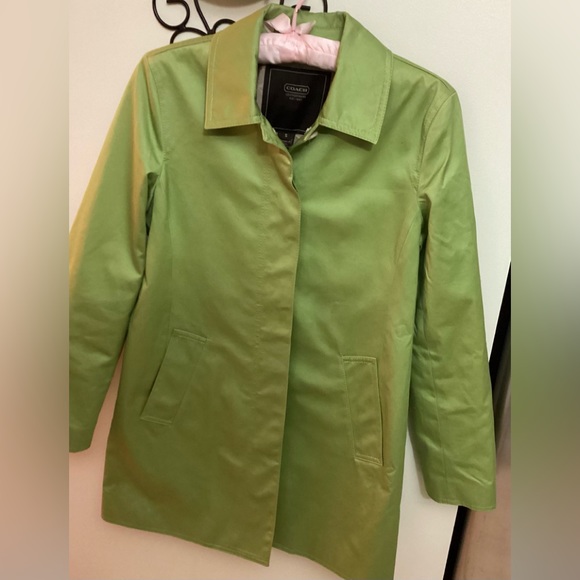 🚨Final Sale🚨!! COACH Trench Coat Size Small - Picture 5 of 11